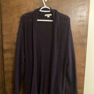 Purple Cardigan